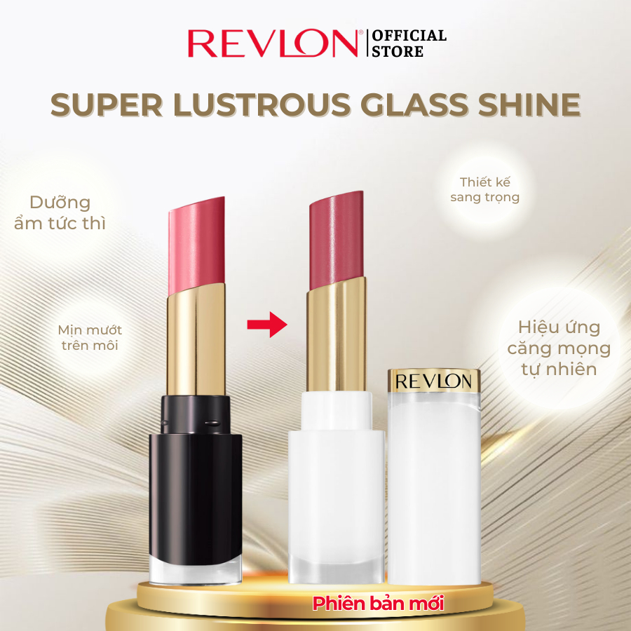 [ĐÃ VỀ HÀNG] Son Bóng Dưỡng Revlon Super Lustrous Glass Shine Lipstick (3.1g) | BigBuy360 - bigbuy360.vn