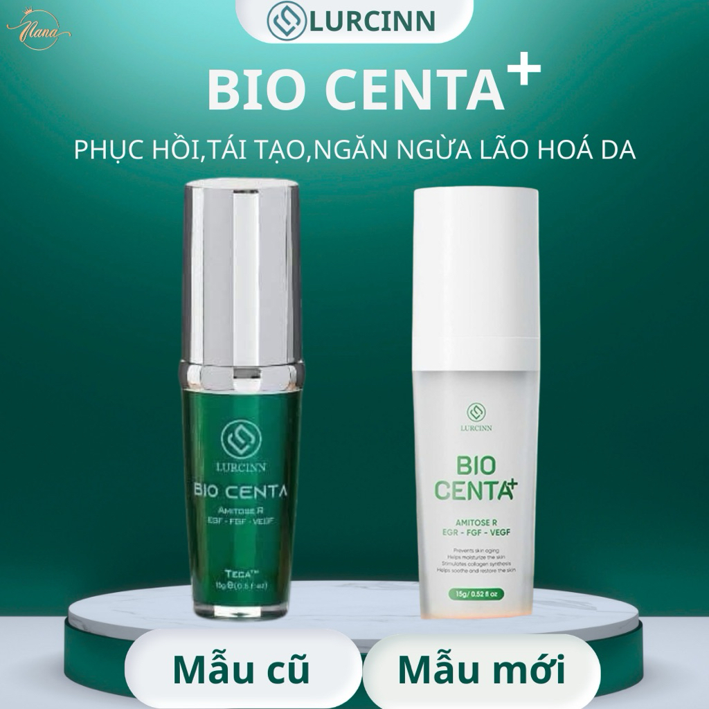 tế bào gốc LURCIN_ serum giúp da phục hồi nhanh chóng khi bị tổn thuơng