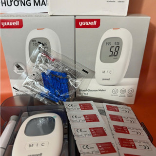 Máy thử tiểu đường Yuwell 710 (đã gồm 10 que 10kim)