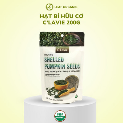 Nhân hạt bí xanh hữu cơ C'LaVie 200g