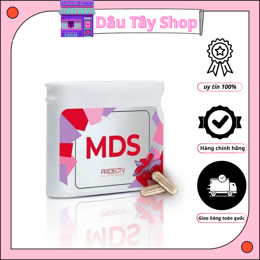 Viên Uống Project V MDS PROJECT V - Giúp Bảo Vệ Xương
