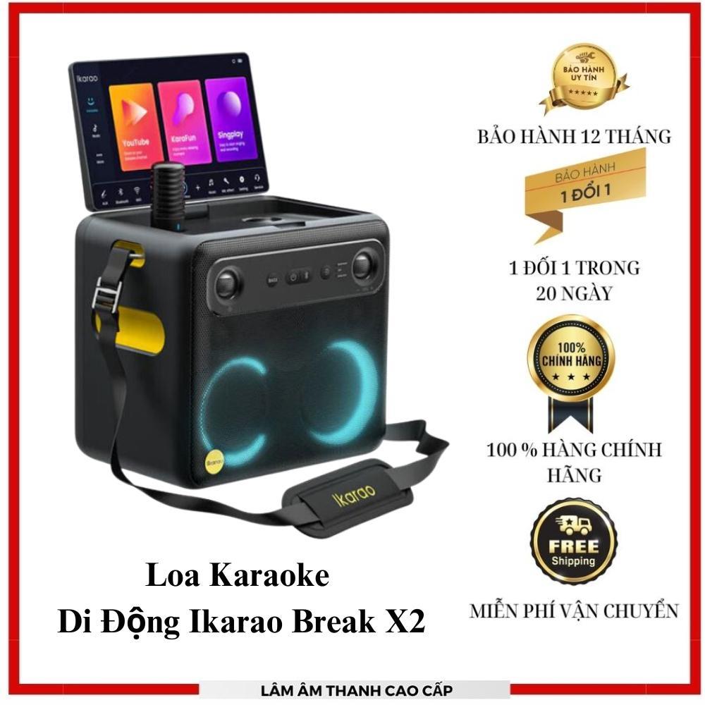 Loa Karaoke Di Động Ikarao Break X2 - Viên Nữ Audio