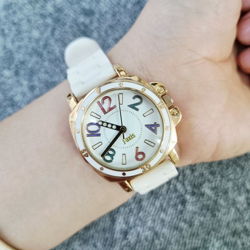 Đồng hồ nữ Jaxis kiểu dây cao su