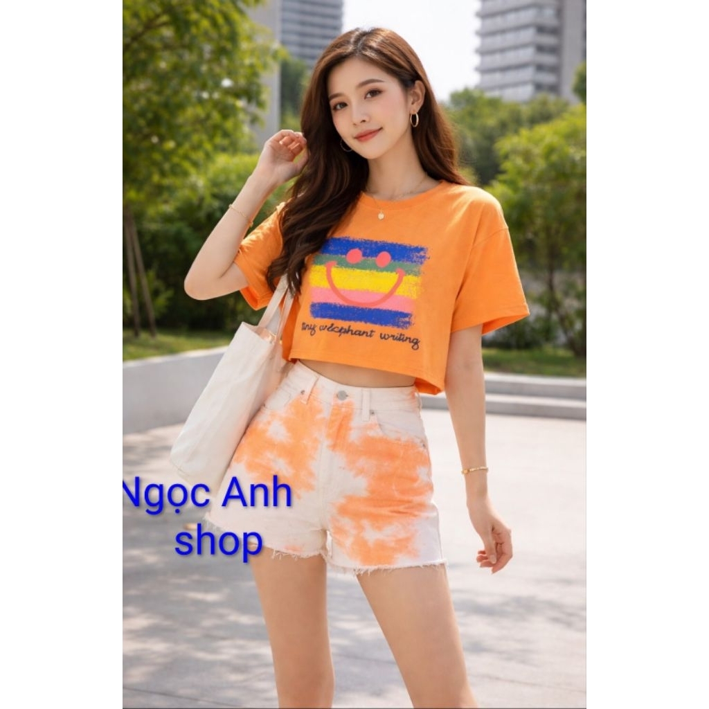 Áo form lộn xộn thun thái xịn