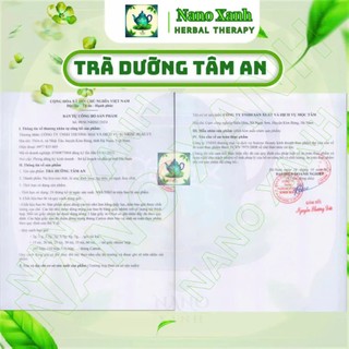 Trà Tâm An Thảo Chính Hãng Cao Cấp Hộp 30 Gói ✅ Cải thiện giấc ngủ giúp ngủ ngon giảm đau đầu căng thẳng stress thư giãn