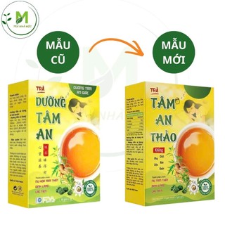 Trà Tâm An Thảo Chính Hãng Cao Cấp Hộp 30 Gói ✅ Cải thiện giấc ngủ giúp ngủ ngon giảm đau đầu căng thẳng stress thư giãn