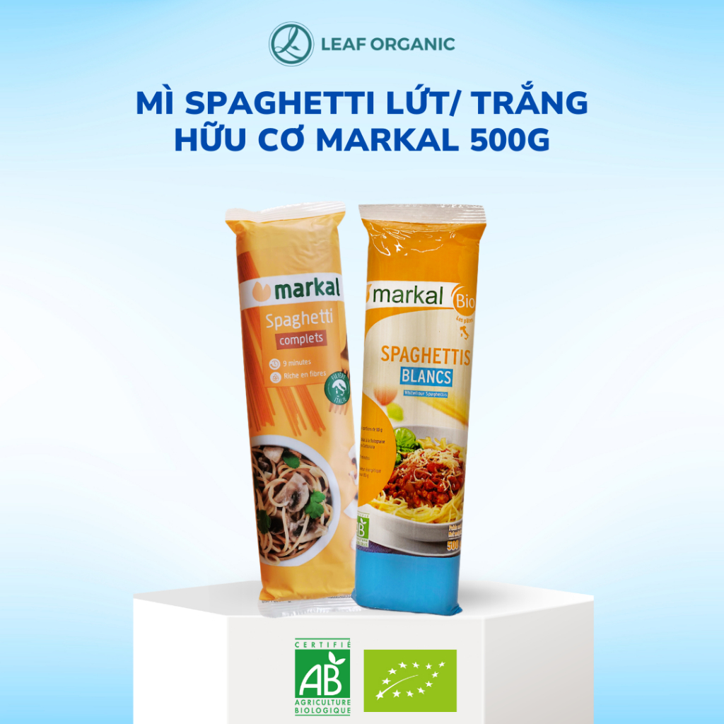 MÌ SPAGHETTI HỮU CƠ MARKAL 500G - NHẬP KHẨU PHÁP