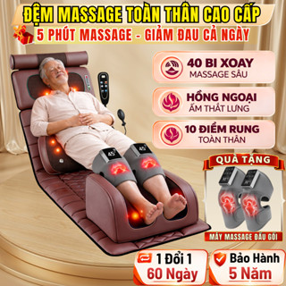 Đệm Massage Toàn Thân ZLIFE Z30 Quà Tặng Bố Mẹ, Nệm Massage Hồng Ngoại Giảm Đau Nhức, Thư Giãn Tại Nhà