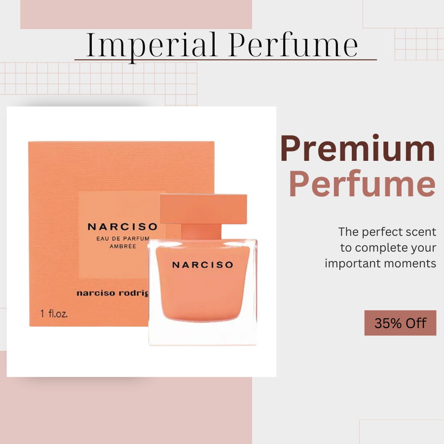 [ Nước Hoa Chính Hãng ] Nước Hoa Nữ Narciso Rodriguez Narciso Ambree ( Ambree Cam) EDP 90ml - Full B