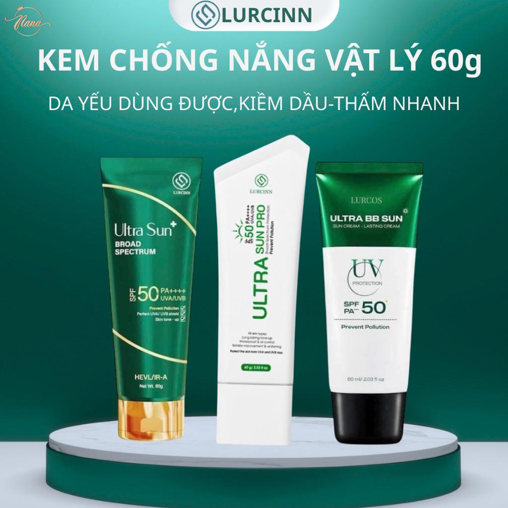 kem chống nắng LURCINN 60g