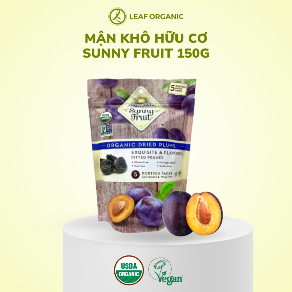 Mận khô hữu cơ Sunny Fruit 150g