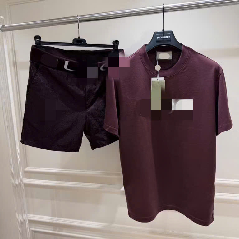 Set Thể Thao GC Chữ Xù KCloset Bộ Mùa Hè Chất Cotton Dày Dặn Nam Nữ NA150