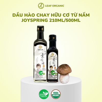 Dầu hào chay hữu cơ từ nấm JOYSPRING loại 210ml/500ml