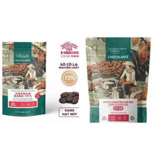 Socola Puratos Nguyên Chất 38% - 75% Hạt Nút Đen / Trắng / Sữa 1KG