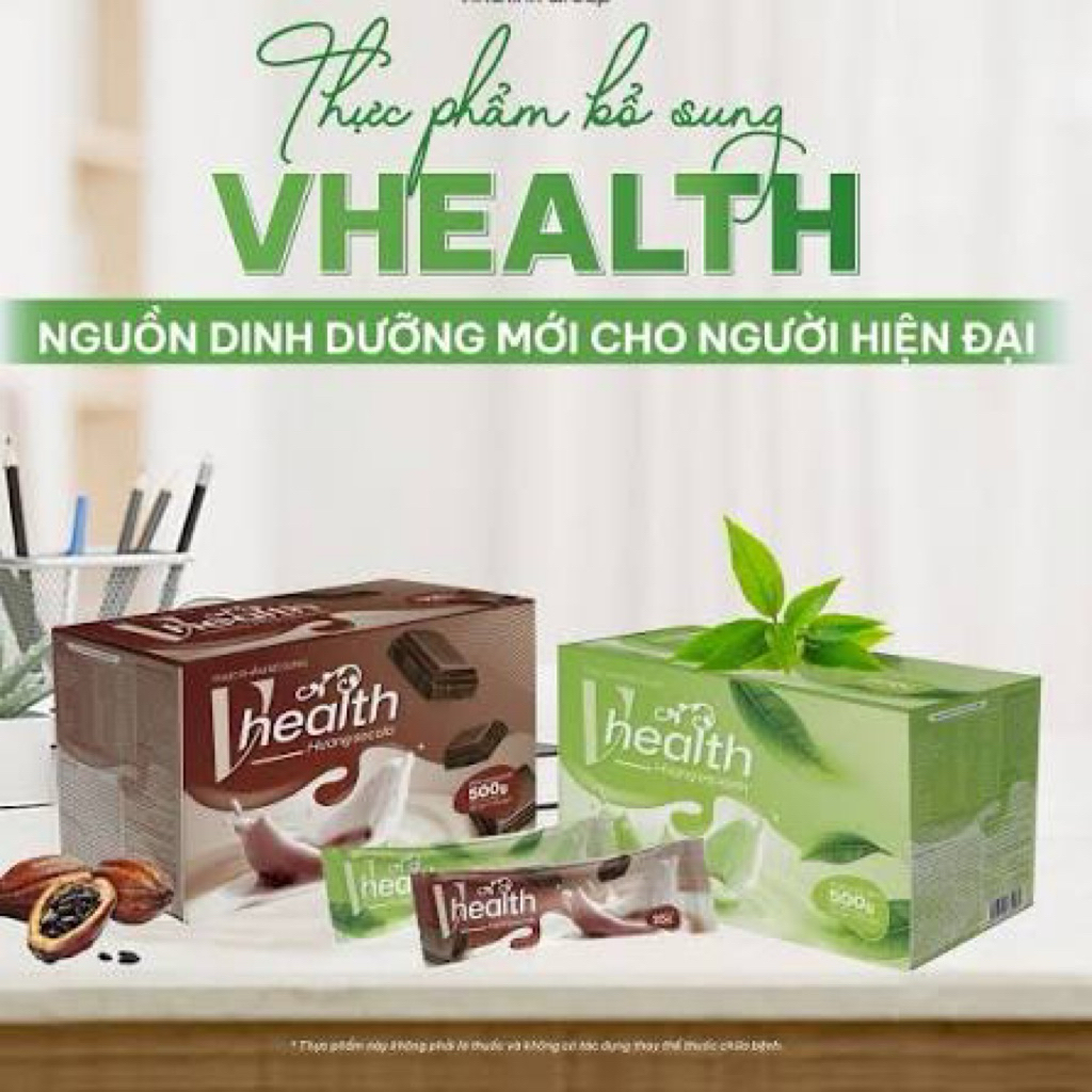 Bột ngũ cốc dinh dưỡng Vhealth Socola