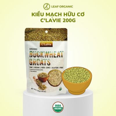 Hạt kiều mạch nguyên hạt hữu cơ C'LaVie 200g