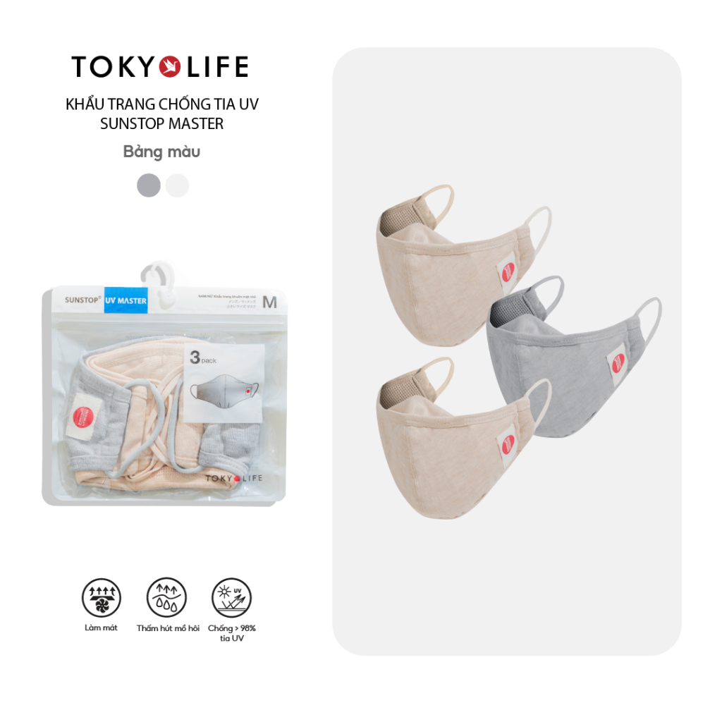 Khẩu Trang Nữ Chống Nắng Chống Tia UV 40000886 - TOKYOLIFE