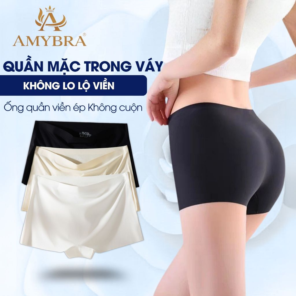Quần Mặc Váy Bảo Hộ Không Lộ Viền Chống Lộ Chất Liệu Thun Su Lạnh Siêu Co Giãn…