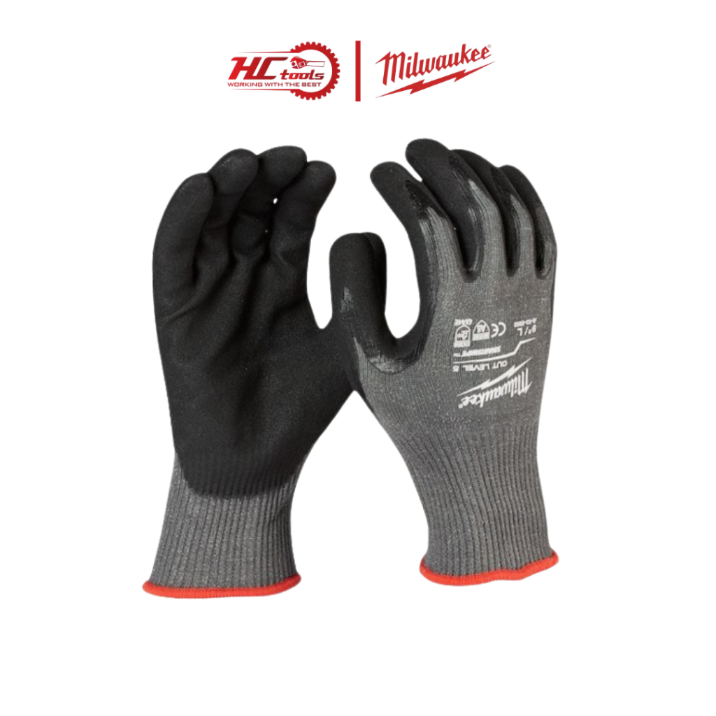 Găng tay chống cắt Milwaukee Level 5 Size L 48-22-8952 - HCTools VN