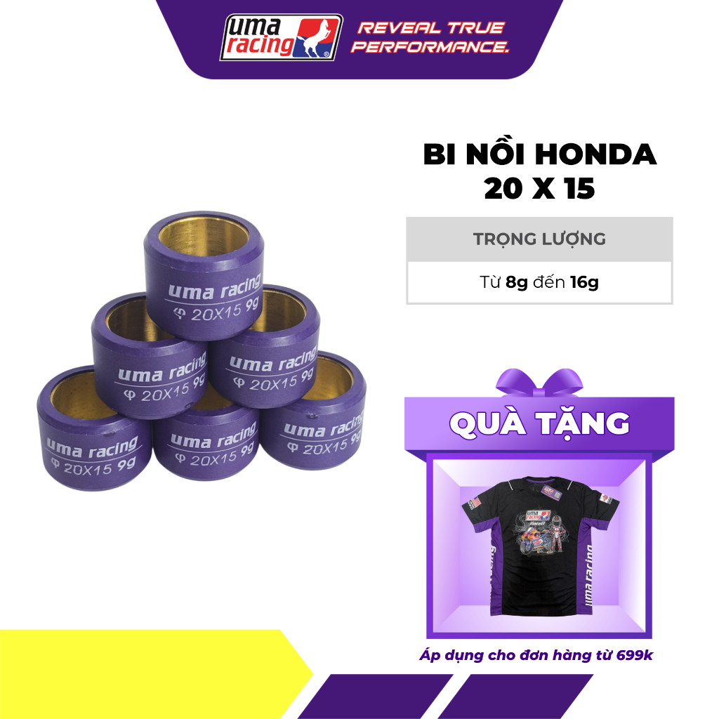 Bi Nồi UMA Racing Cho Xe Honda – Hiệu Suất Cao, Vận Hành Êm