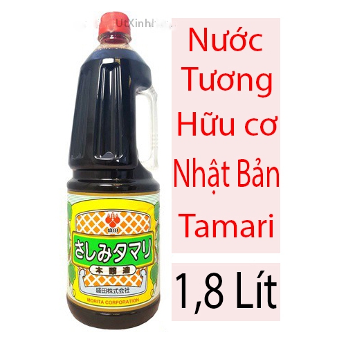 NƯỚC TƯƠNG HỮU CƠ NHẬT BẢN 1,8 LÍT - ORGANIC TAMARI SHOYU