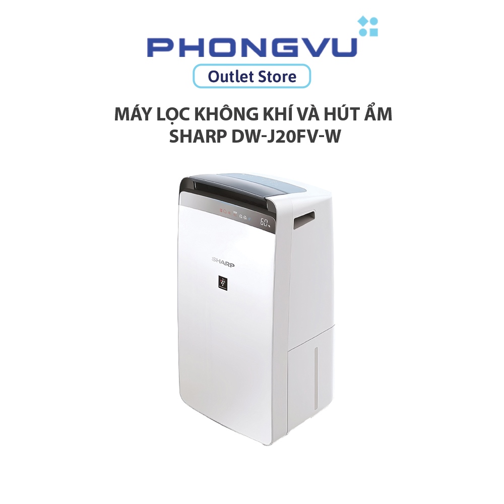 Máy lọc không khí và hút ẩm Sharp DW-J20FV-W - Bảo hành 12 tháng