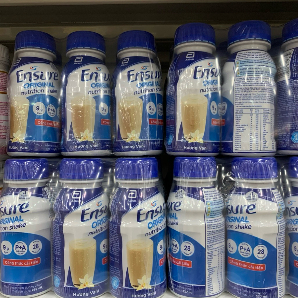 Lốc 6 chai sữa dinh dưỡng Ensure Gold - Original 237ml – sữa bổ sung dinh dưỡng, dễ uống, tiện lợi