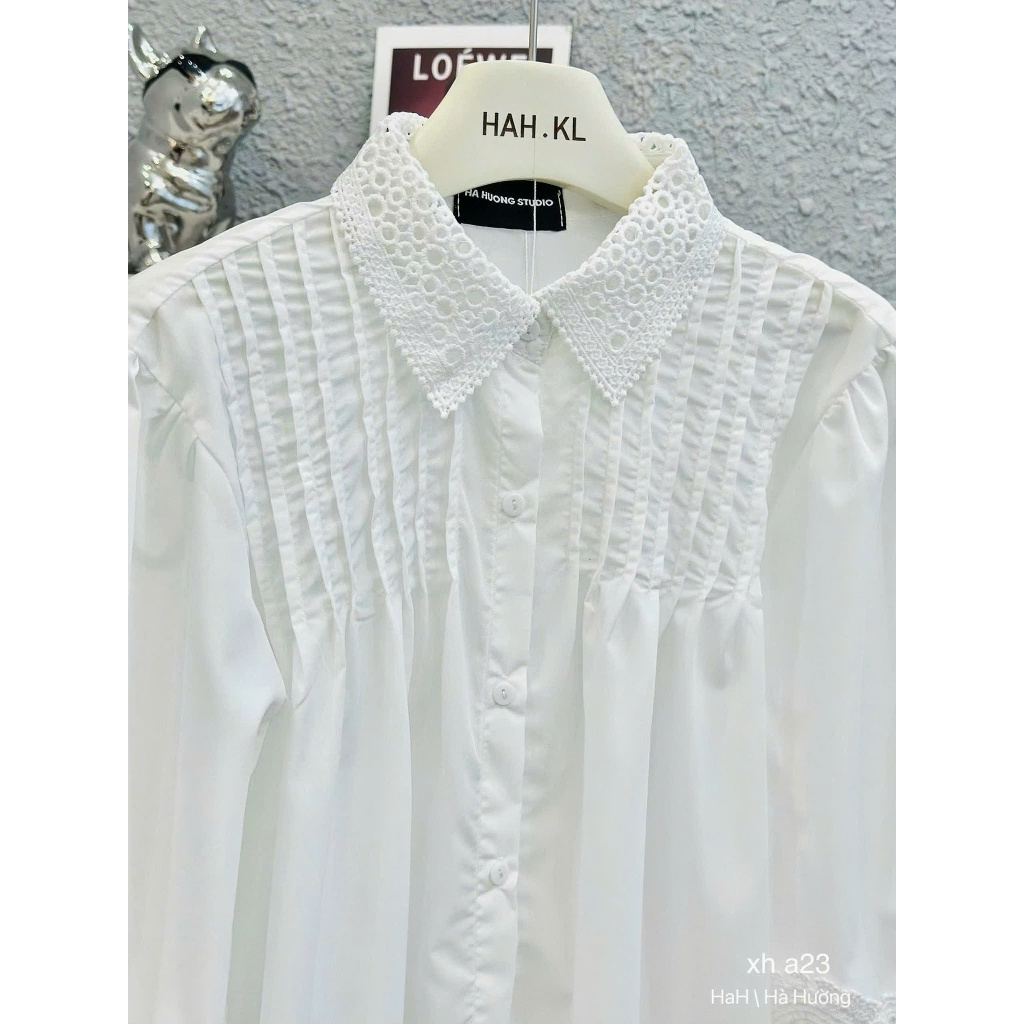 Váy Nữ, Váy Babydoll Nữ, Váy Sơ Mi Babydoll Trắng Ly Ngực Pha Chân Ren Sang Chảnh | BigBuy360 - bigbuy360.vn