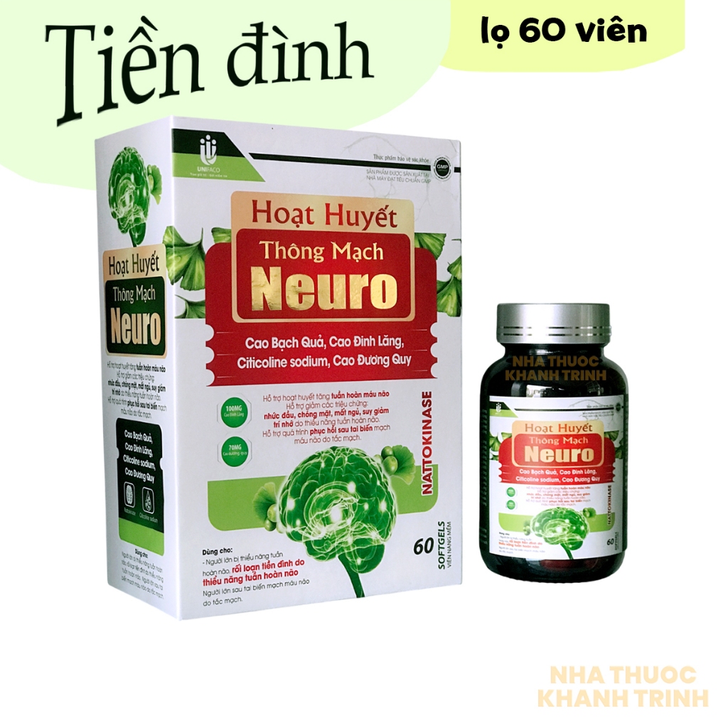 (có bán sỉ) HOẠT HUYẾT TIỀN ĐÌNH GOLD PLUS - hộp 30 viên nang