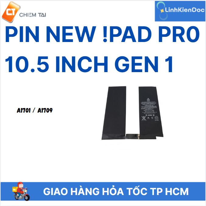 Pin new Pad Pr0 10.5 INCH GEN 1 - A1701 / A1709