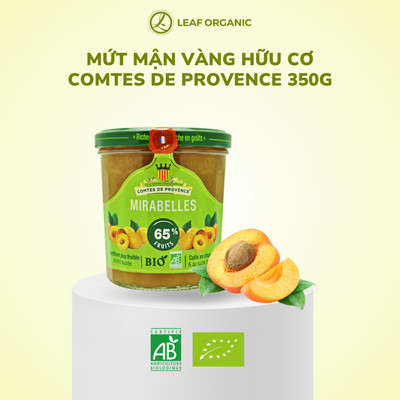 Mứt Mận Vàng Hữu Cơ Comtes de Provence Hũ 350gr