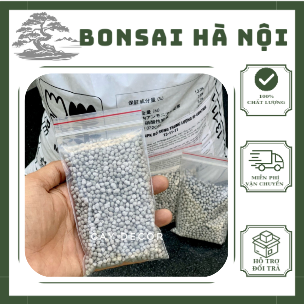 [Túi 1kg] Phân chì tan chậm Hi-Control 13-11-11+ME