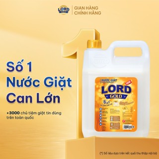 Nước Giặt Quần Áo Chính Hãng LORD Hương Nước Hoa Đậm Đặc Sạch Khuẩn Lưu Hương Thơm Cựu Lâu  An Toàn Cho Da 9,36kg
