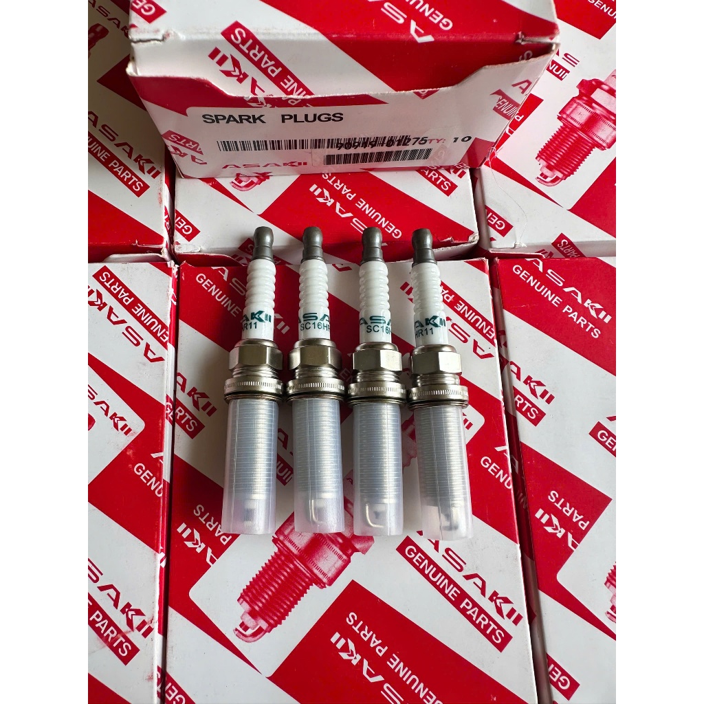 BỘ 4 CÁI BUGI TOYOTA VIOS/ AVANZA/ VELOZ/ RUSH/ WIGI/ RAIZE IRIDIUM XỊN