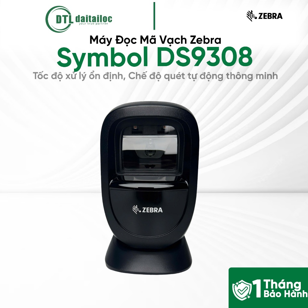 Máy Đọc Mã Vạch Zebra Symbol DS9308, Tốc độ xử lý ổn định, mượt mà | Chính Hãng | Bảo Hành 12 Tháng