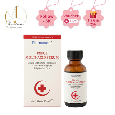 Serum Pharmaform Exfol Multi - Acid Peel giúp căng bóng, tái tạo làn da