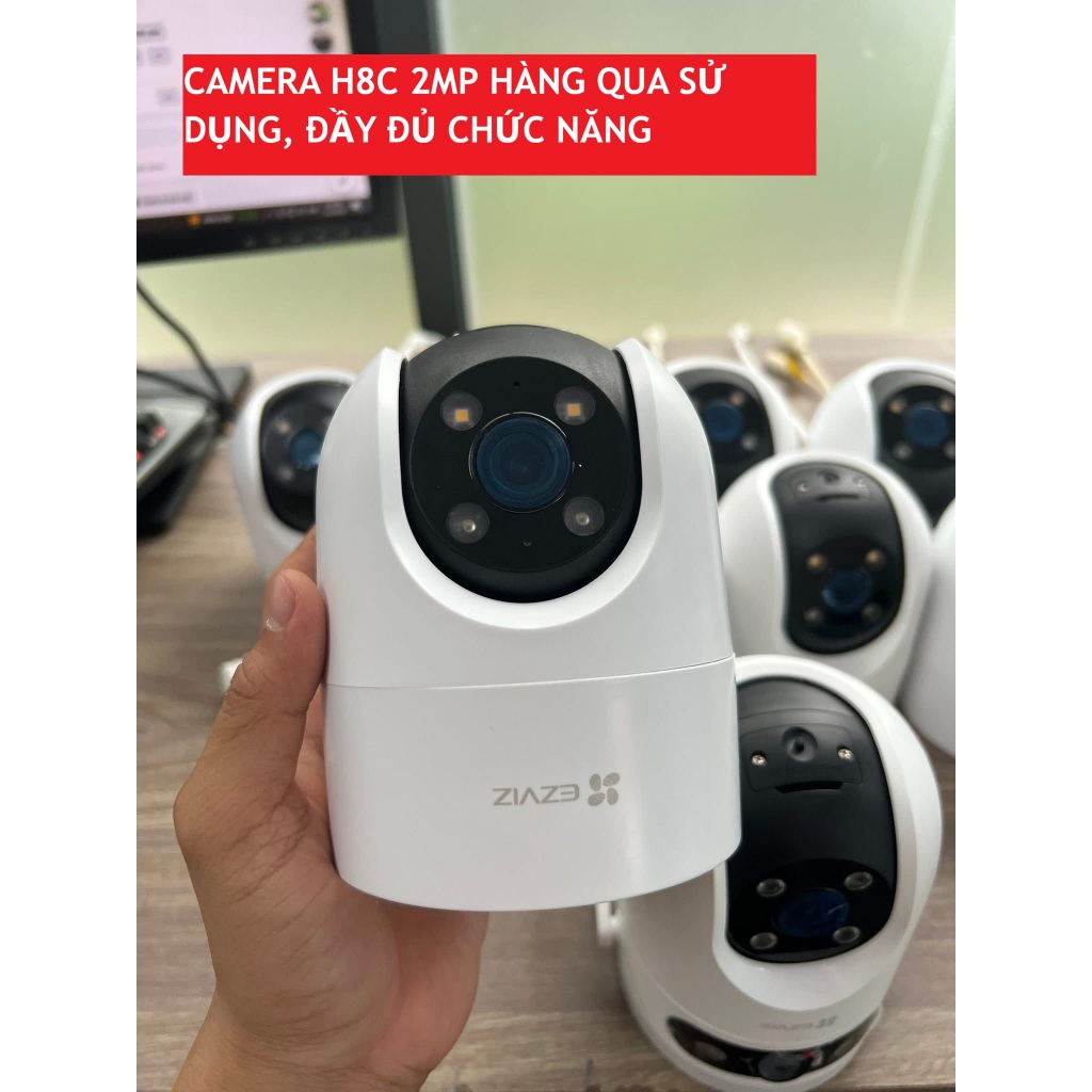 Camera WiFi ngoài trời EZVIZ H8C 2MP/4MP, hàng đã qua sử dụng, đầy đủ chức năng