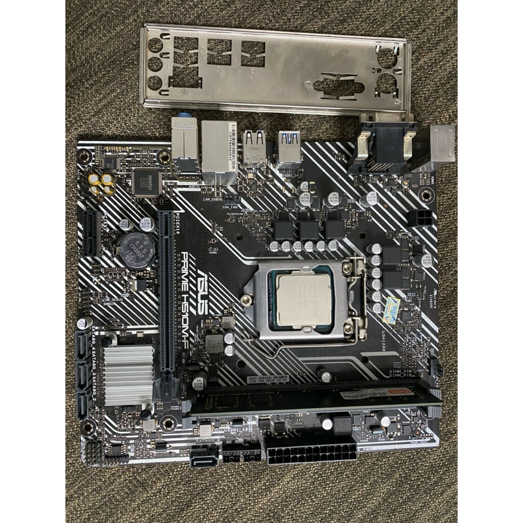 combo main+chíp+ram (asus h510, g5950, ram 4gb)