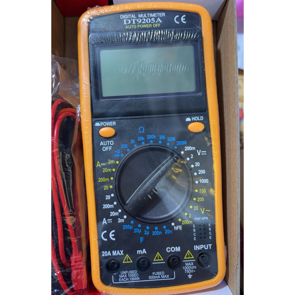 Đồng hồ đo vạn năng điện tử DT9205A