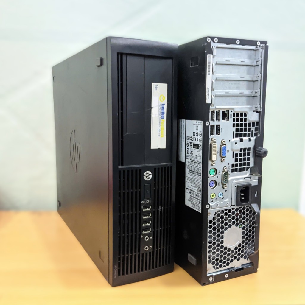 Case máy tính đồng bộ mã HP 4300 SFF nhỏ gọn, hỗ trợ đủ các mã CPU Intel Pentium i3 i5 i7 Xeon thế h