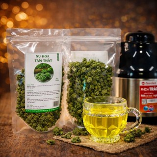 Nụ hoa tam thất khô LADOGA đóng 100g, 200g dùng để pha trà giúp ngủ ngon, thanh nhiệt, ổn định huyết áp, tim mạch