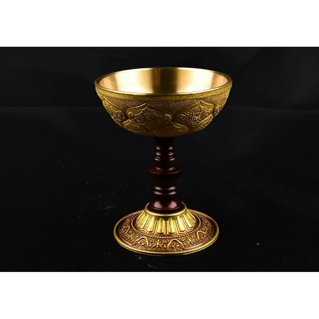 Chân Đèn Đồng, Đế Nến Bằng Đồng 9cm