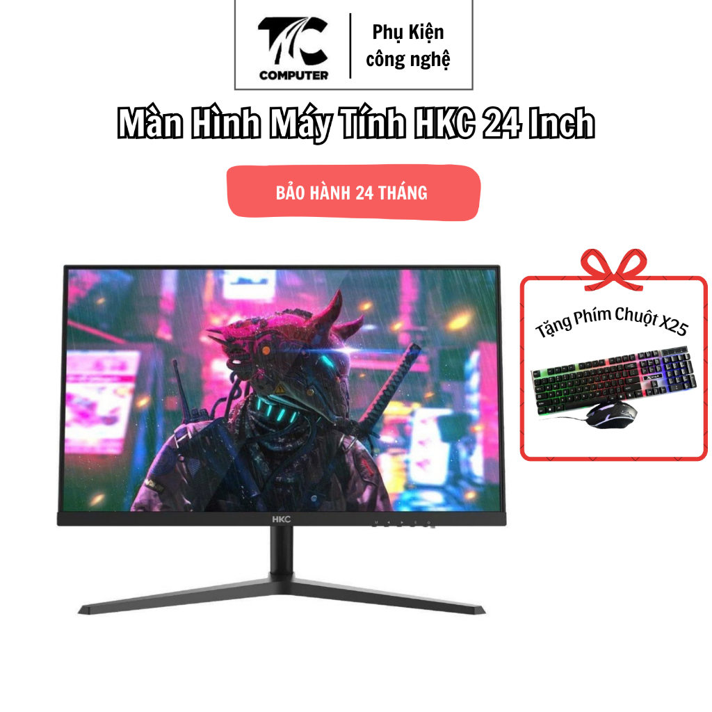 Màn Hình Máy Tính HKC (MB24V39 - 23.8 Inch, Tấm Nền IPS, 120Hz), Màn Gamming/Vắn Phòng Chính Hãng Bả