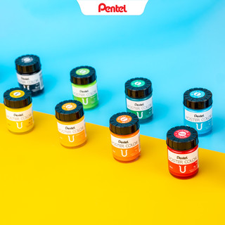 [Màu lẻ] Màu poster Pentel WPU 30ml - màu vẽ Pentel chính hãng, vẽ trên đa chất liệu