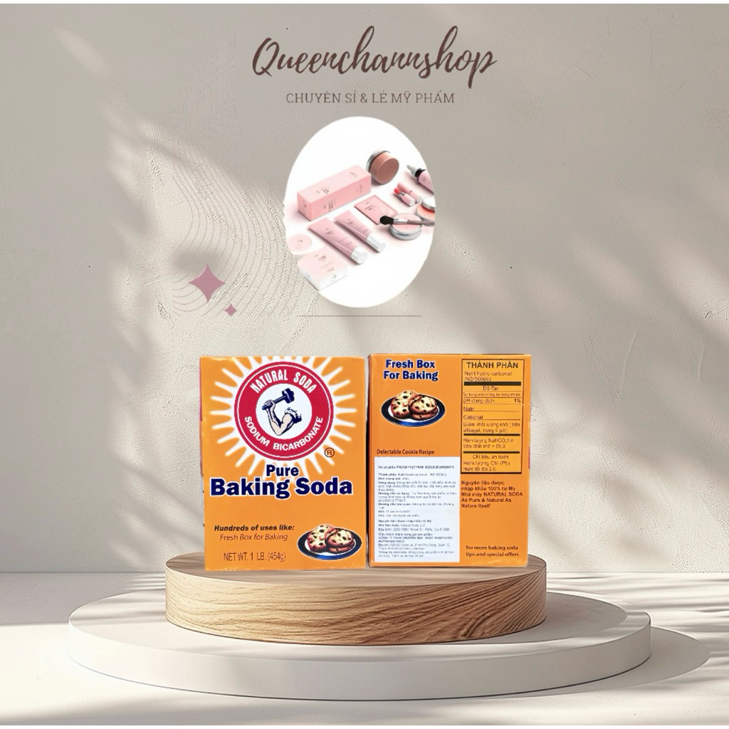 【HÀNG CHUẨN CHÍNH HÃNG】Bột Baking Soda USA Mỹ đa năng bột nở baking soda khử mùi diệt khuẩn tẩy rửa 