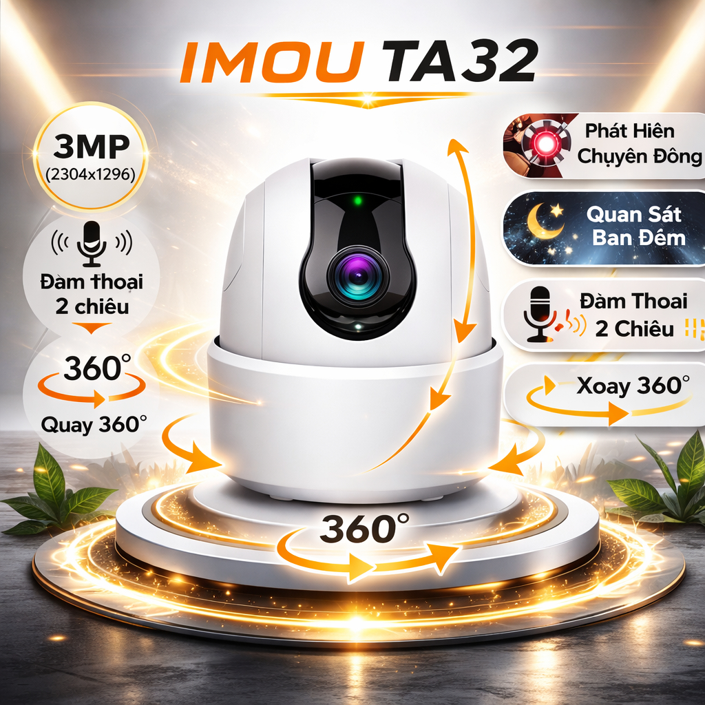 Camera IP 360 Độ IMOU TA32CP-L