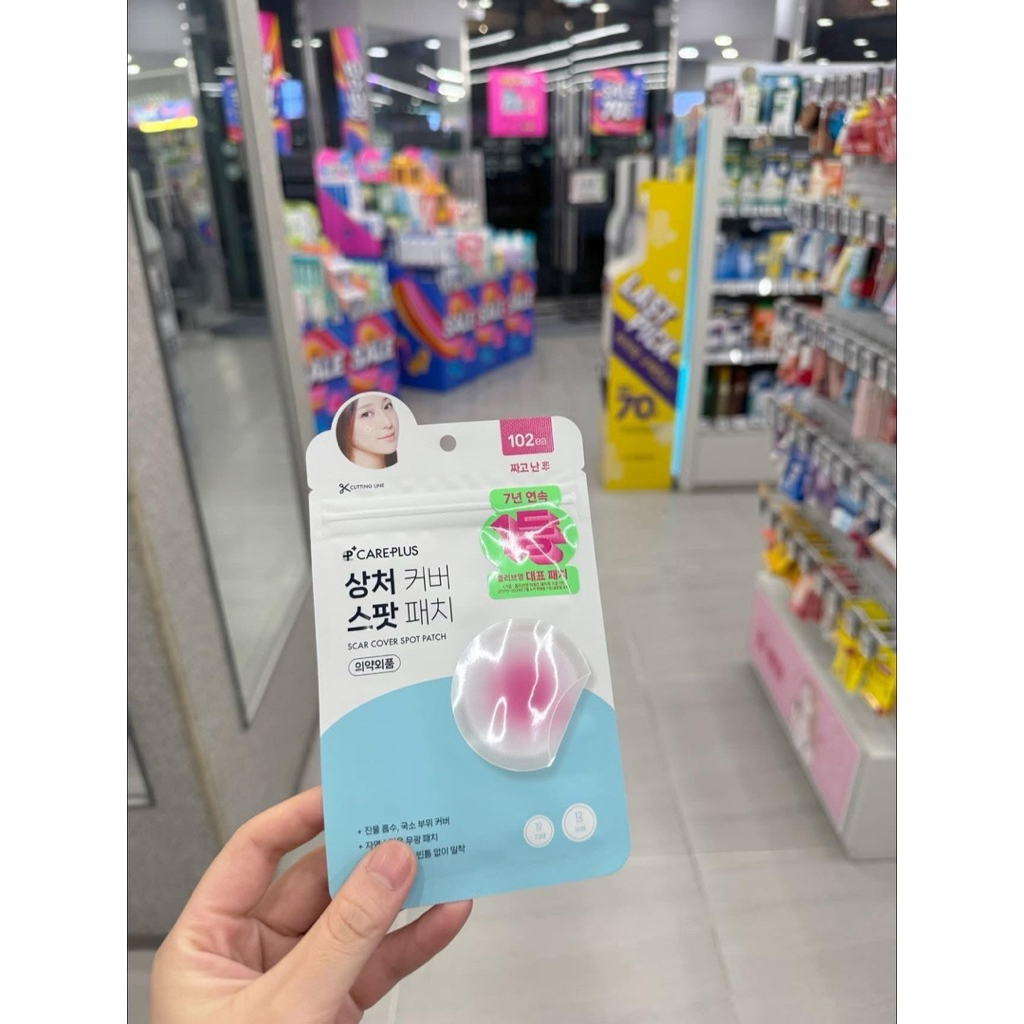 Miếng dán mụn Olive Young Care Plus (102m)