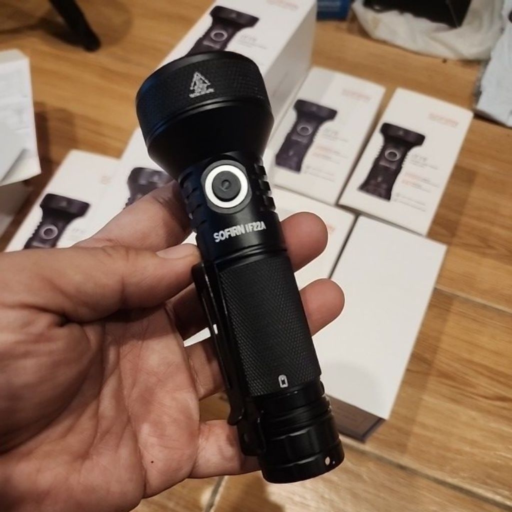 Sofirn IF22 & IF22A 21700 - Đèn Pin LED Mạnh Mẽ, Siêu Sáng, Sạc Được  USB C SFT40 2100lm, chiếu xa 6