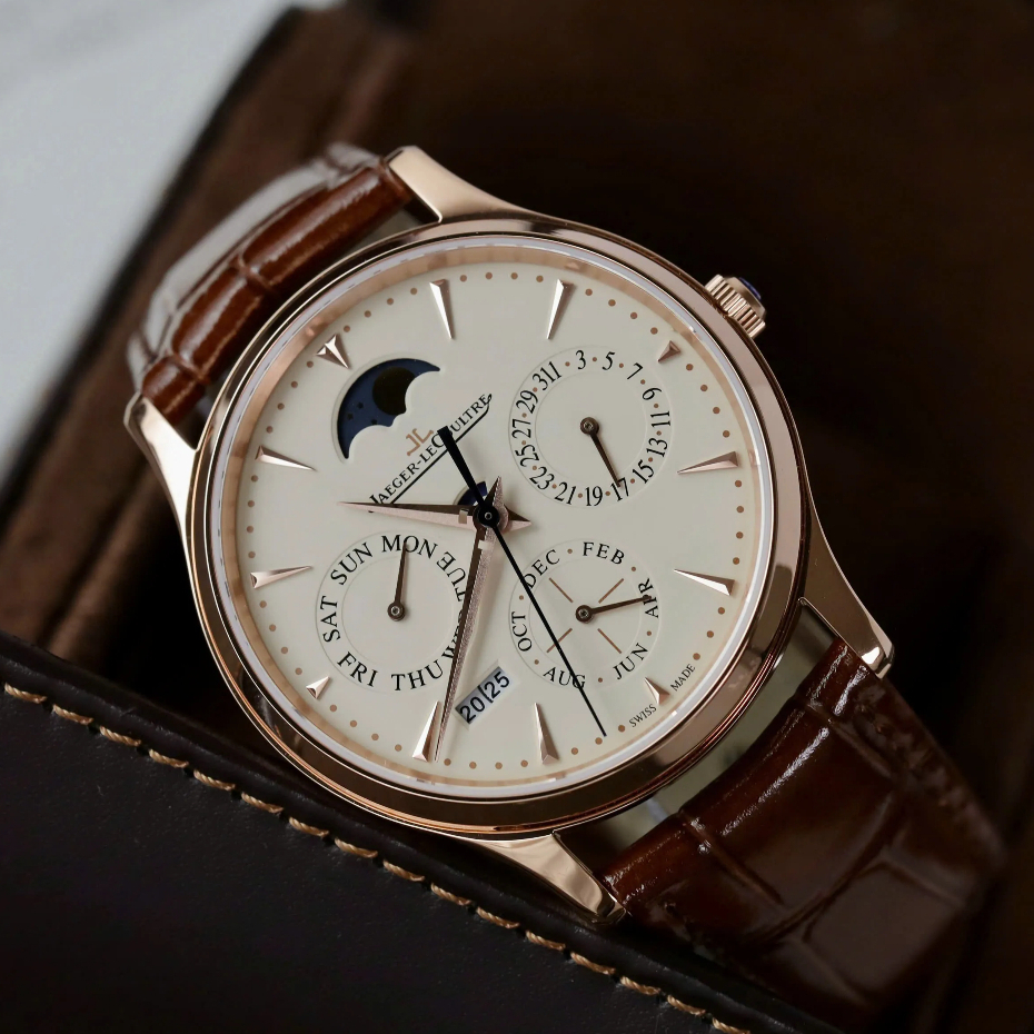 Jaeger LeCoultre Master Ultrathin Perpetual Calendar | Máu sắc mạ vàng hồng | Size 39mm | Fullbox