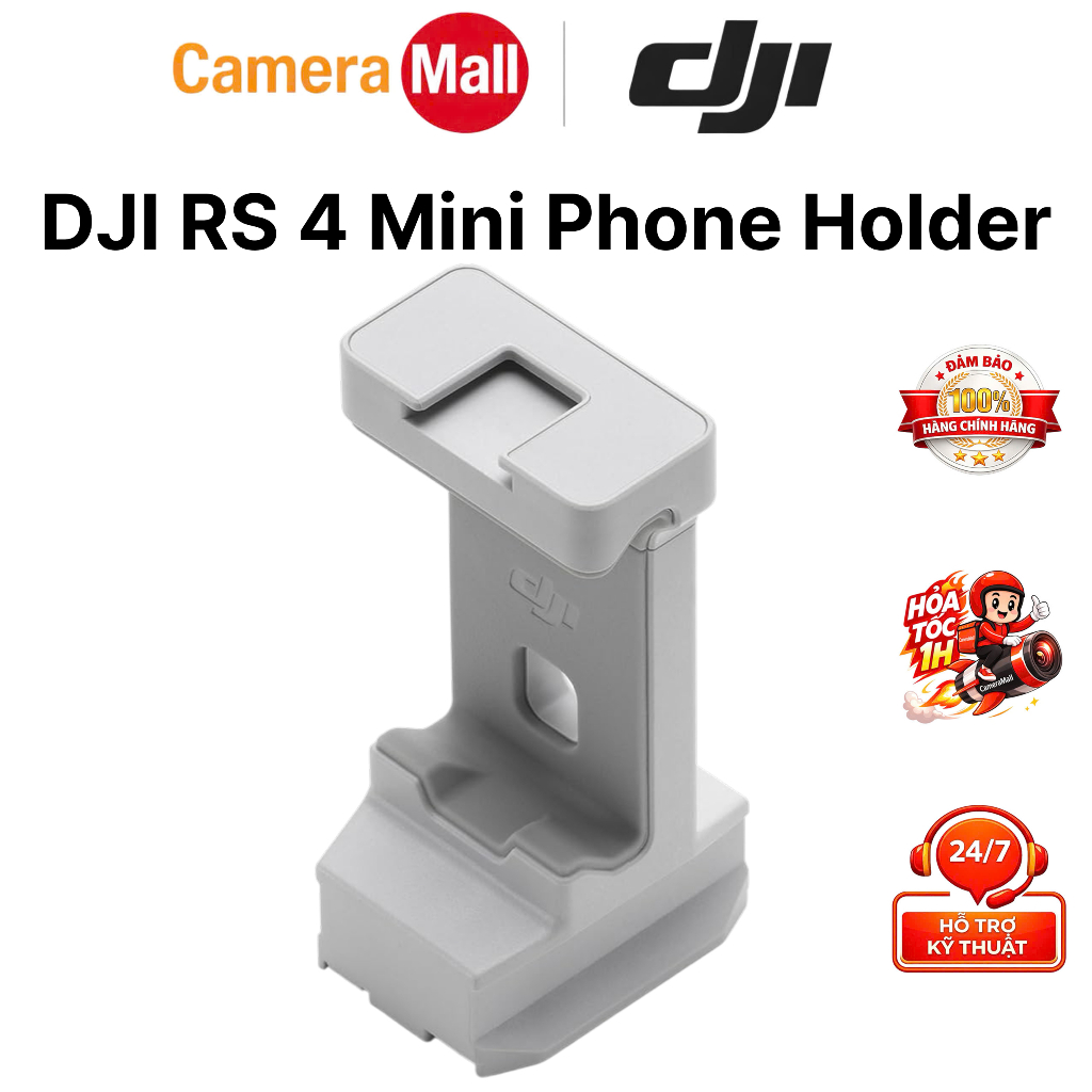 DJI RS 4 Mini Phone Holder – Phụ kiện kẹp điện thoại cho gimbal máy ảnh DJI RS 4 Mini, Chính Hãng